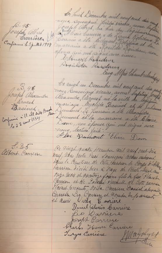 Burial Record