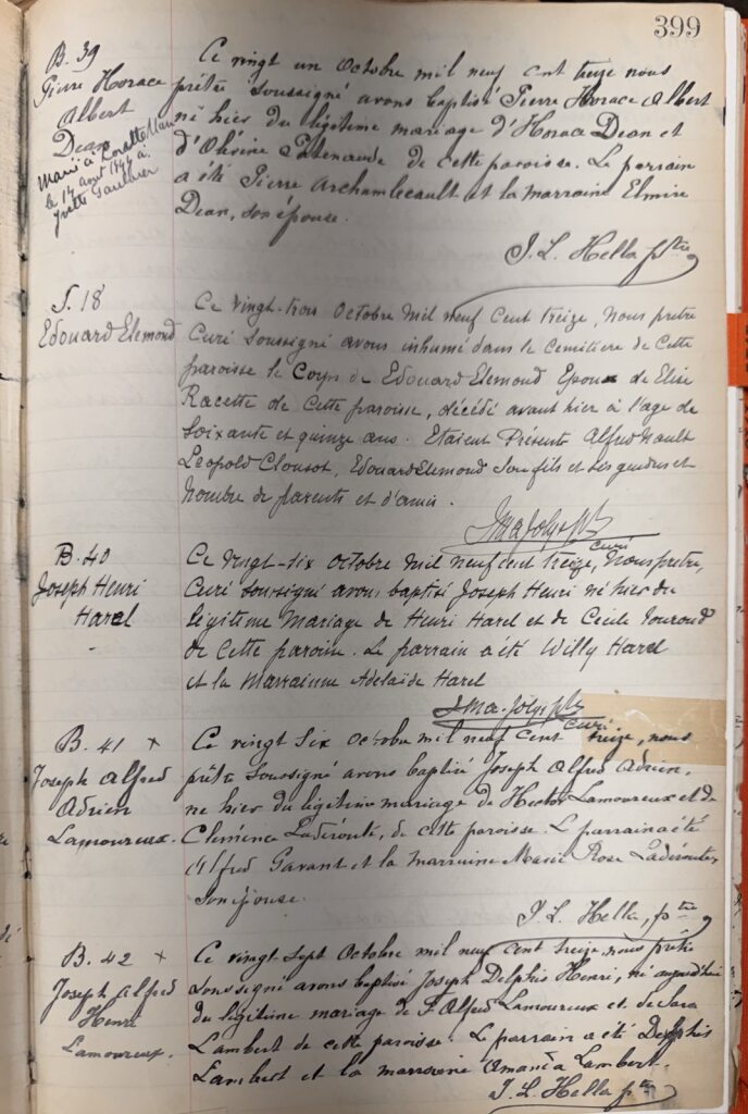 Burial Record