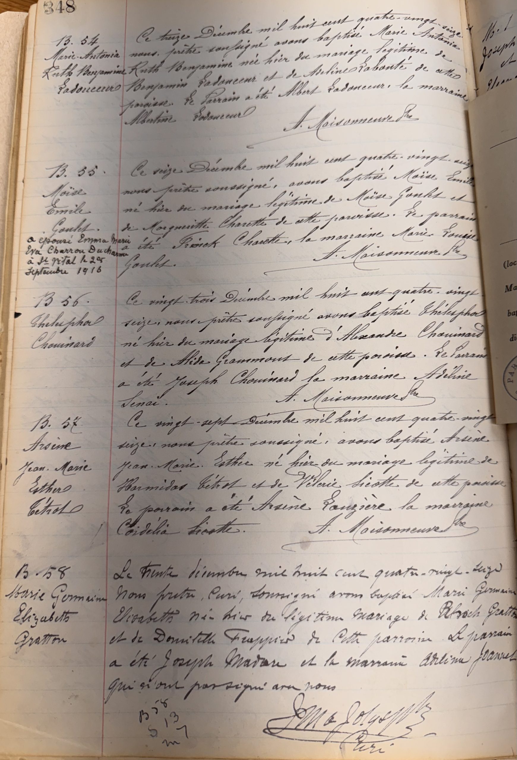Baptism Record